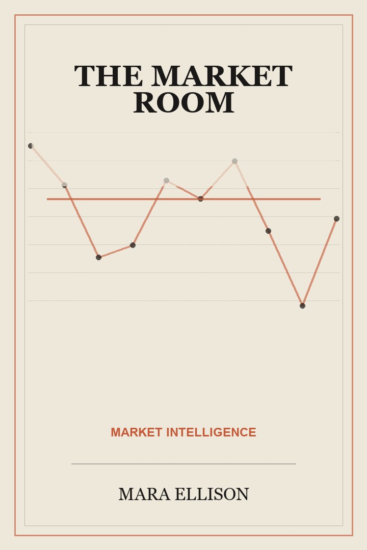 Book cover for The Market Room by Mara Ellison